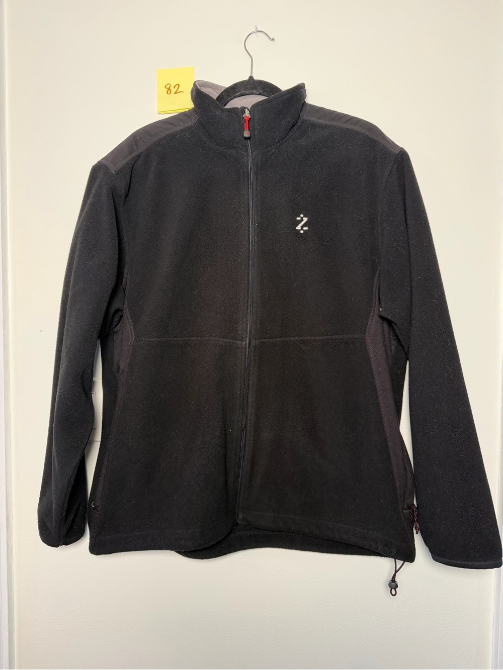 Izod Black Lightweight Full-Zip Shirt Jacket